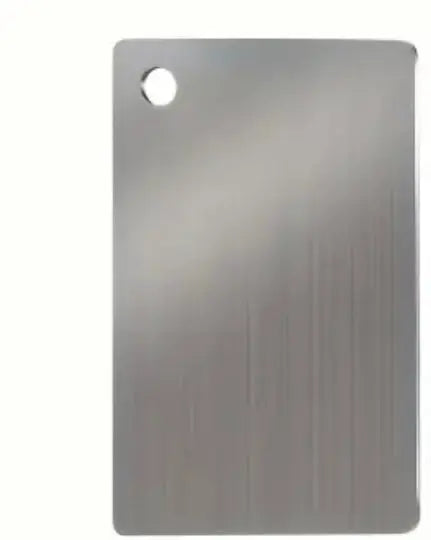 Personalized Stainless Steel Cutting Board – Custom Engraved Wedding Gift or Corporate Logo – Available in 3 Sizes – Modern & Durable